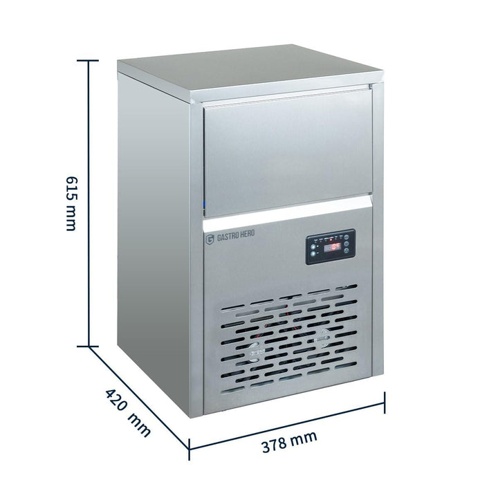 Vollwürfel Eisbereiter ECO 40 kg Gastronomiebedarf
