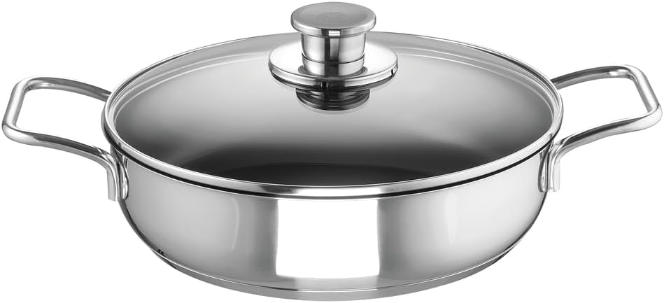 Schmorpfanne Green Life Edena, 28 cm, mit Glasdeckel