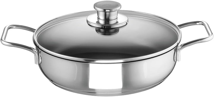 Schmorpfanne Green Life Edena, 28 cm, mit Glasdeckel