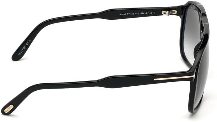 Tom Ford Sonnenbrillen RAOUL FT 0753 Black/Smoke Shaded 62/14/140 Herren