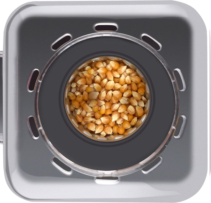 HEINRICHS Popcornmaschine, Popcorn Maker ohne Fett & Öl, Heissluft Popcorn, schnelle und einfache Zu