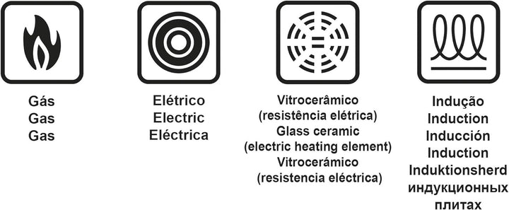 Tramontina Aluminium Bratpfanne antihaftbeschichtet, Induktionsgeeignet, 24 cm - 1,6 l, 20888/024, S