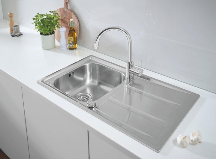 GROHE Concetto - Einhand-Spültischbatterie (Einlochmontage, hoher Auslauf, herausziehbare Brause),ch