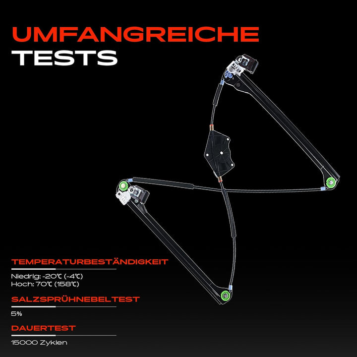 Frankberg Fensterheber Vorne Links Kompatibel mit Superb 3U4 P-a-s-s-a-t 3B2 3B3 3B5 3B6 1996-2008 3