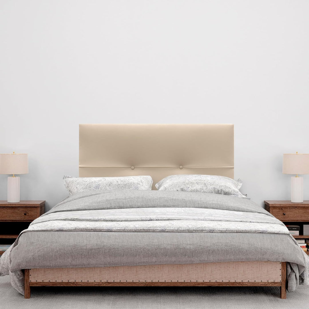 DHOME Kopfteil aus Kunstleder oder Stoff AQUALINE Pro Kopfteil Polsterkopfteil Luxusbett (Kuntsleder