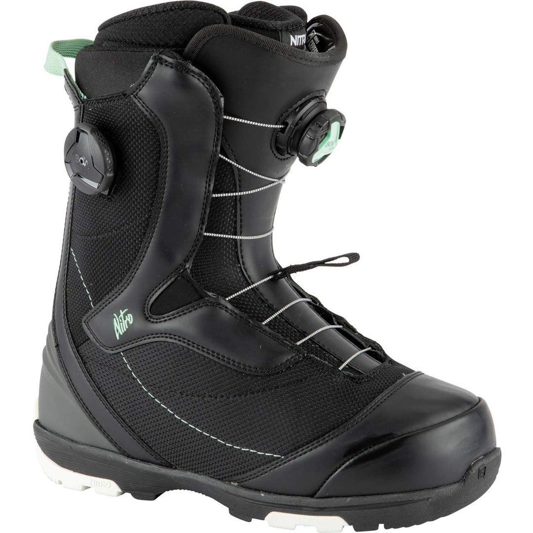 Nitro Snowboards Damen Cypress Boa Dual '22 All Mountain Freestyle Schnellschnürssystem Boot Snowboa
