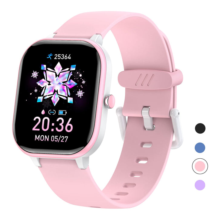 Fitness Tracker für Kinder, IP68 wasserdichter Aktivitäts Tracker, Schrittzähler, Herzfrequenzmesser