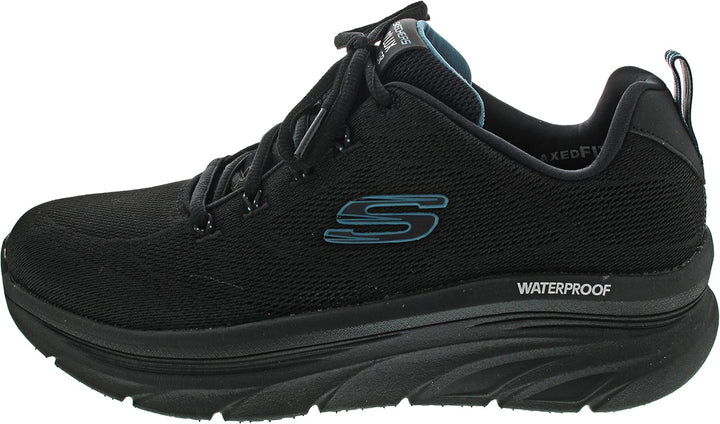 Skechers Herren D'lux Walker-Get Oasis Sneakers 40 EU Schwarz, 40 EU Schwarz