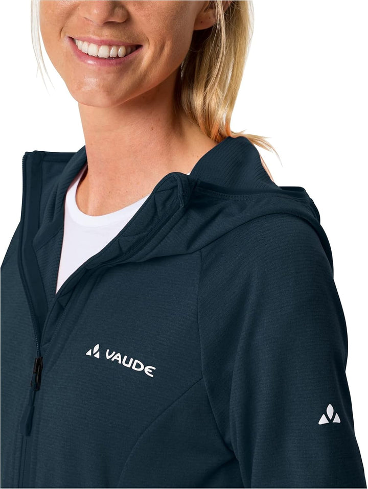 VAUDE Damen Women's Tekoa Fleece Jacket Ii Jacke 44 Dark Sea, 44 Dark Sea