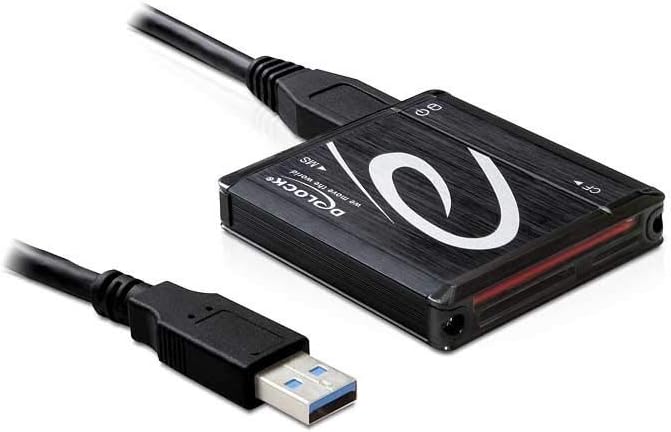 Delock 91704, All-in-One Kartenleser USB 3.0 (bis zu SuperSpeed USB 5 Gbps, Unterstützt Removeable D