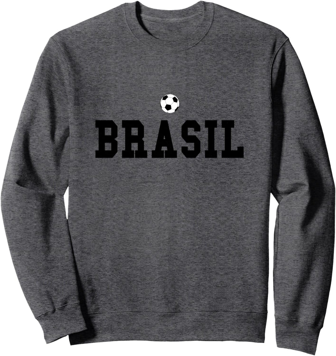 Brasil Futebol Design Fussball Brasilien Sweatshirt