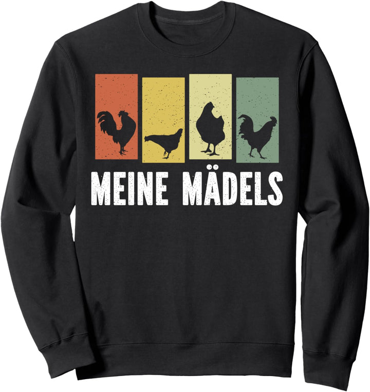Meine Mädels, Hühnerbesitzer, Hühnerzubehör for Hühnerstall Sweatshirt