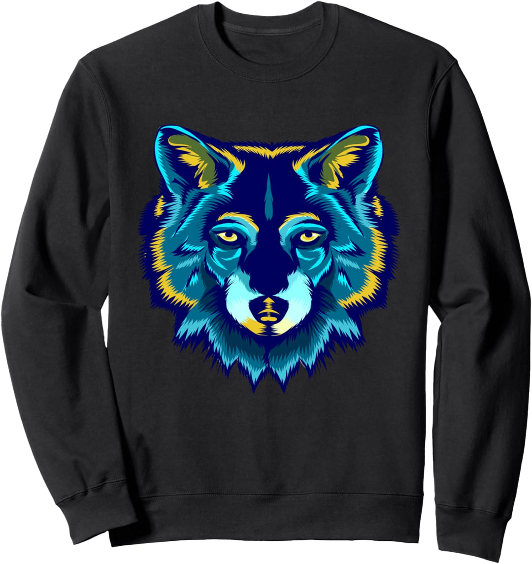 Wolf Geschenk Männer und Frauen Wölfe Sweatshirt
