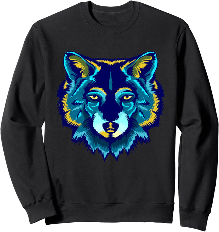 Wolf Geschenk Männer und Frauen Wölfe Sweatshirt