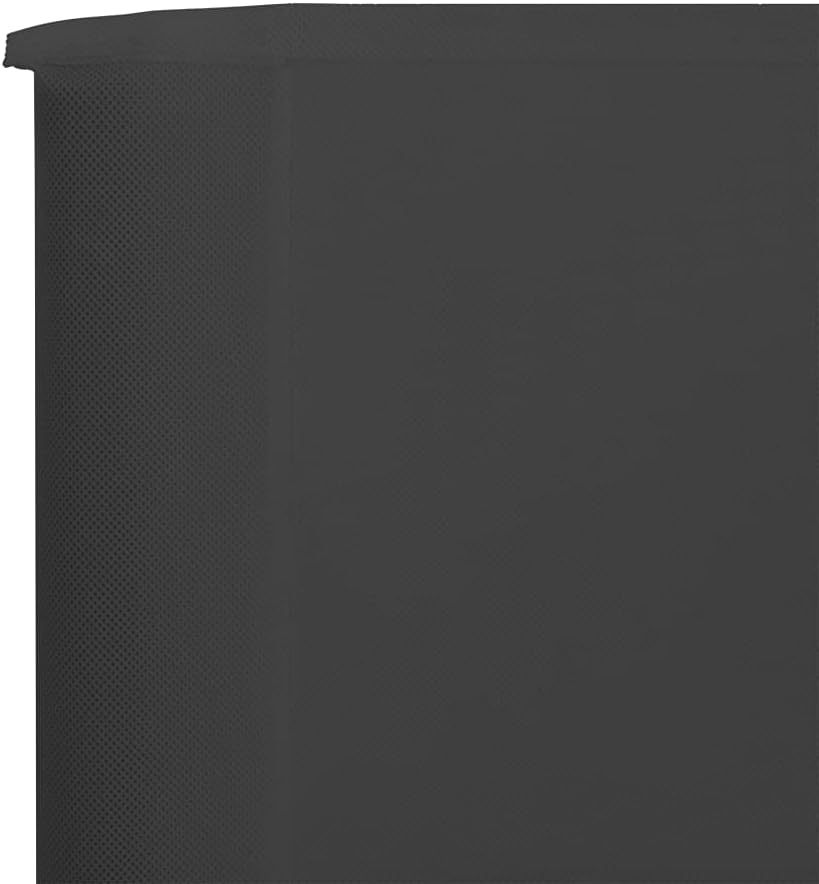 Myheimly Windschutzgewebe,Windschutz Sichtschutz Balkon,Sichtschutzzaun Anthrazit,400 x 160 cm 400 x