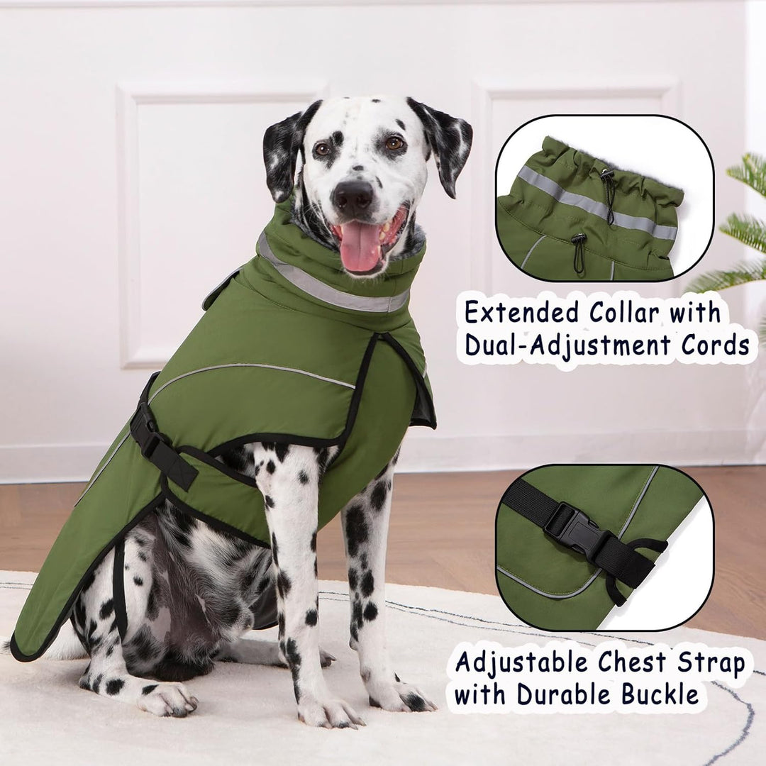 Mantel Hund Wasserdicht Winter Hundemantel Warm Wasserdicht Hundejacke Fleece Hundepullover Hundeman