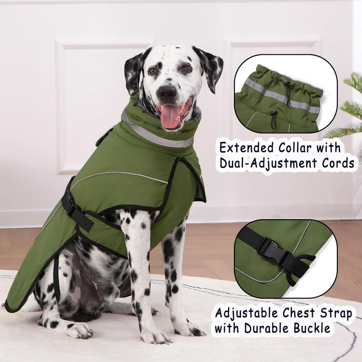 Mantel Hund Wasserdicht Winter Hundemantel Warm Wasserdicht Hundejacke Fleece Hundepullover Hundeman