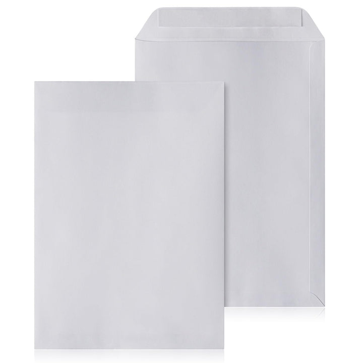 250 Briefumschläge ohne Fenster DIN B4 Umschläge Weiss haftklebend 250 x 353 mm 100g/m² Versandtasch