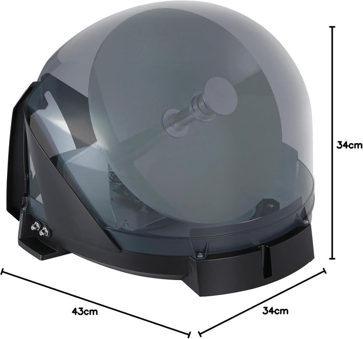 Maxview VuQube Auto II - Portable vollautomatische Sat-Antenne inkl.Transportasche