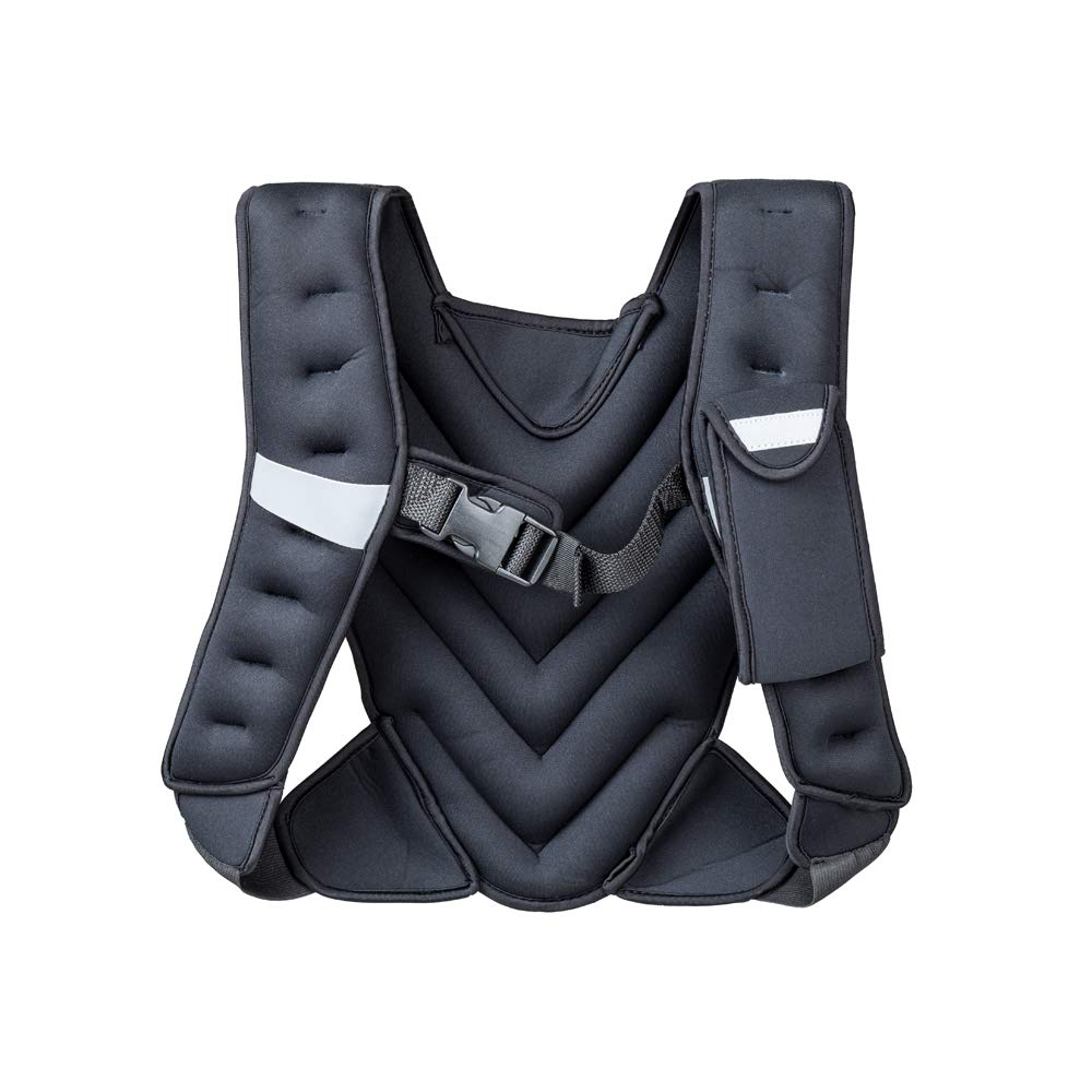 Fitness Training 5 kg Gewicht Weste Klaper schwarz von inSORTline