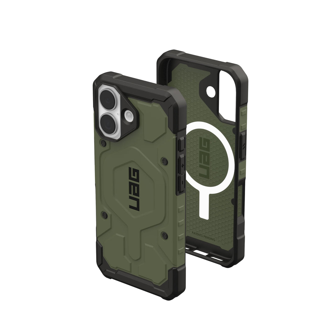 URBAN ARMOR GEAR Pathfinder MS Hülle kompatibel mit Apple iPhone 17 Case (Wireless Charging/Magnetis
