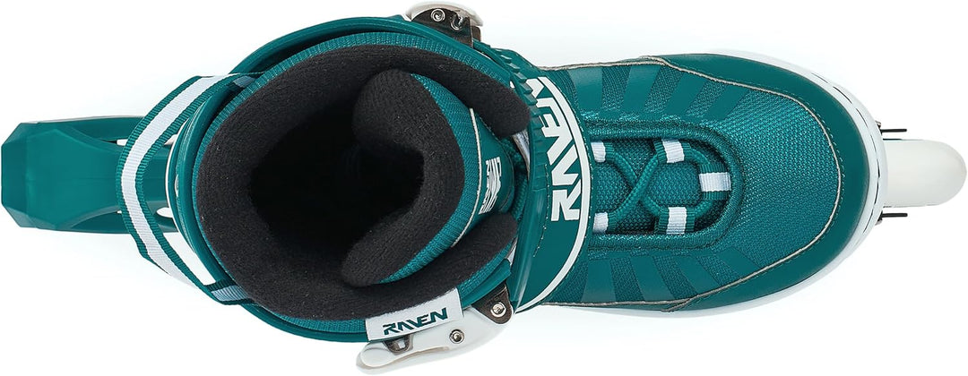 RAVEN Inline Skates Inliner für Kinder und Erwachsene OPTIONAL 2in1 mit Schlittschuhen verstellbar O
