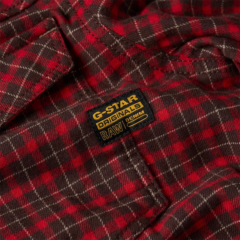 G-Star RAW Herren Dakota Slim Shirt L Mehrfarben (Baron Chibi Check D25223-d818-g907), L Mehrfarben