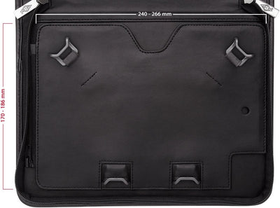 Wedo 587590101 Elegance Organizer (für Tablet PC 24,6 cm (9,7 Zoll) bis 26,7 cm (10,5 Zoll), inkl. T