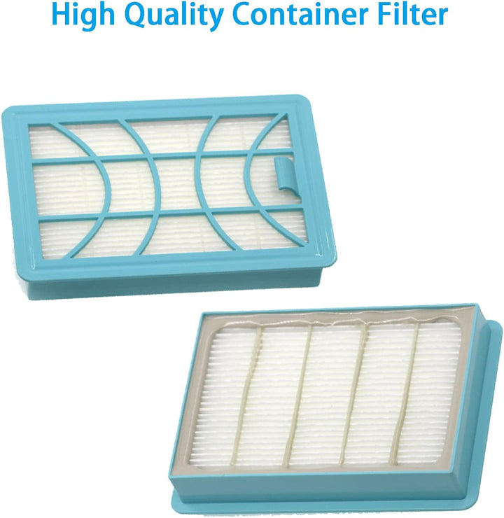 4 Stück Filter Ersatzteile Zubehör Set für Philips PowerPro Expert Staubsauger FC9729/09 FC9741/09 F