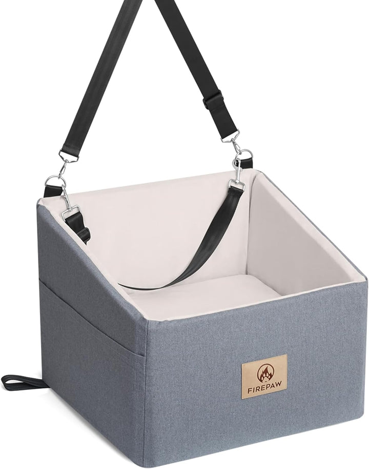 PAWBOSE Car Dog Seat, Auto-Hundesitz für kleine Hunde, Booster Hundesitz mit waschbarem, abnehmbarem