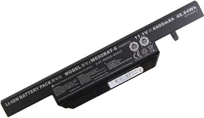 W650BAT-6 6-87-W650-4E42 6-87-W650S-4D4A3 Laptop Batterie Ersatz für Clevo W650 W650S W650SC W650SH