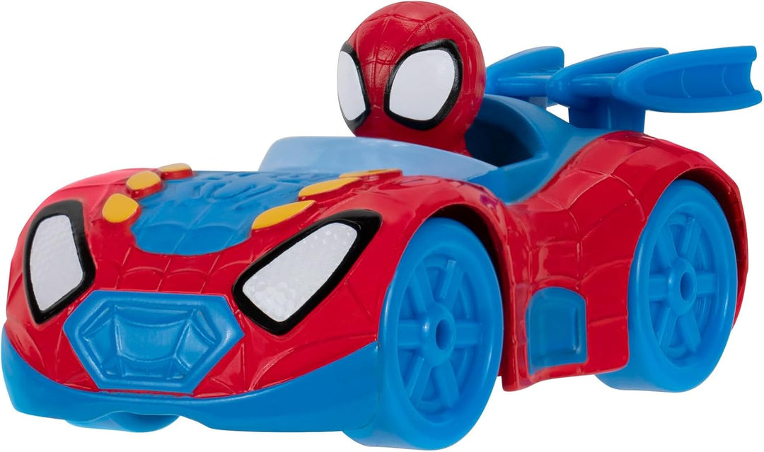 Spidey und seine Super-Freunde SNF0200 - Metall Fahrzeuge 4er-Set, Spielzeug ab 3 Jahren 4er-Pack, 4