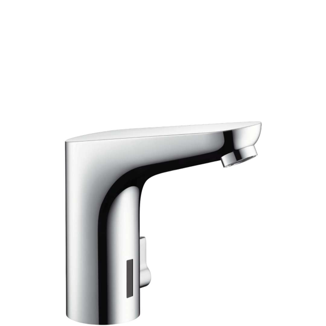 Hansgrohe 31171000 elektronische Waschtisch Armatur Focus Batteriebetrieb 6 V mit Temperatur-Regulie