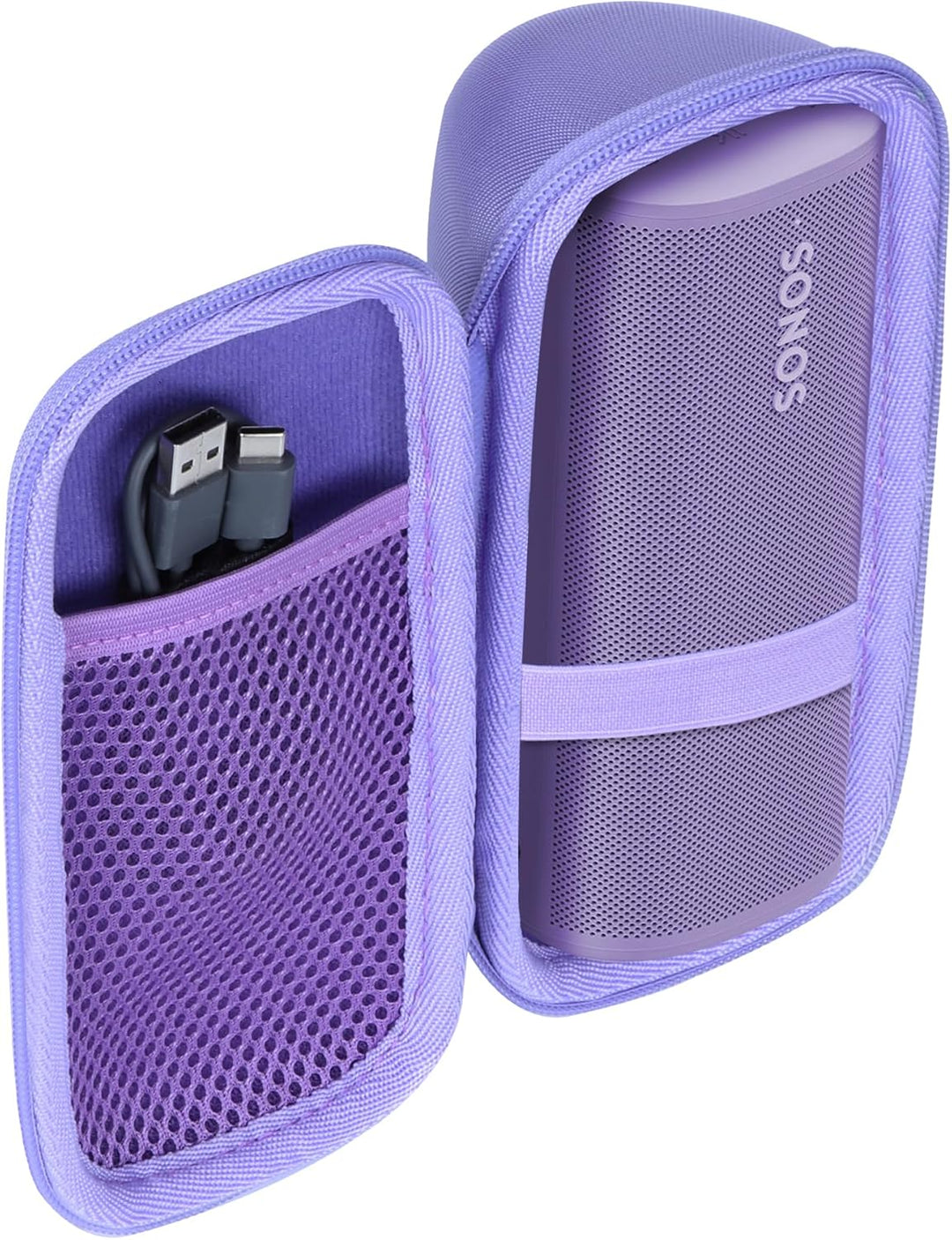Lebakort Hart Tasche Hülle Etui für Sonos Roam/Sonos Roam 2 Tragbarer wasserdichter Bluetooth-Lautsp