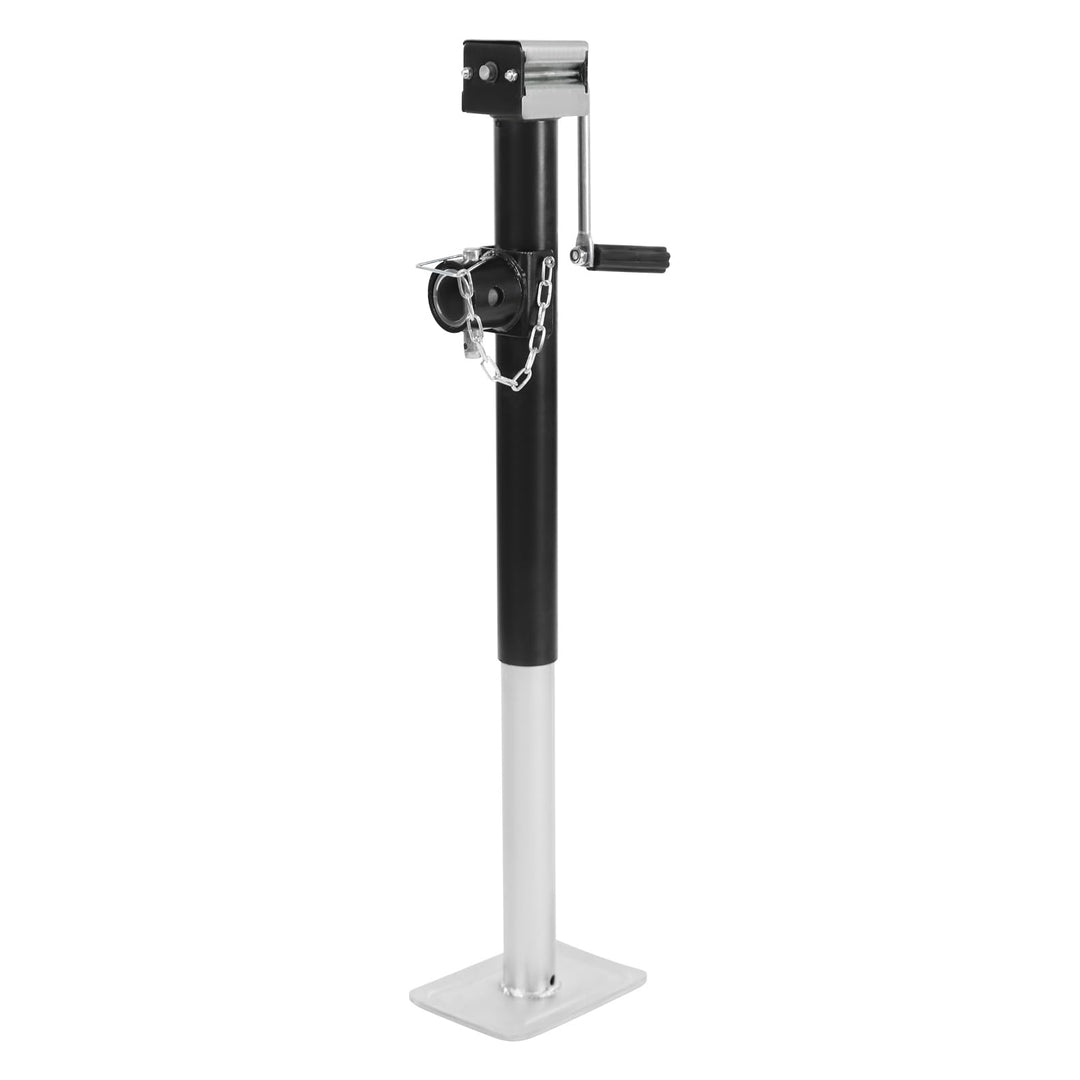 Anhängerstützen Höhenverstellbar, 380 mm Anhänger Stützen bis 5000lbs, Stützlast Ausdrehstütze Kurbe
