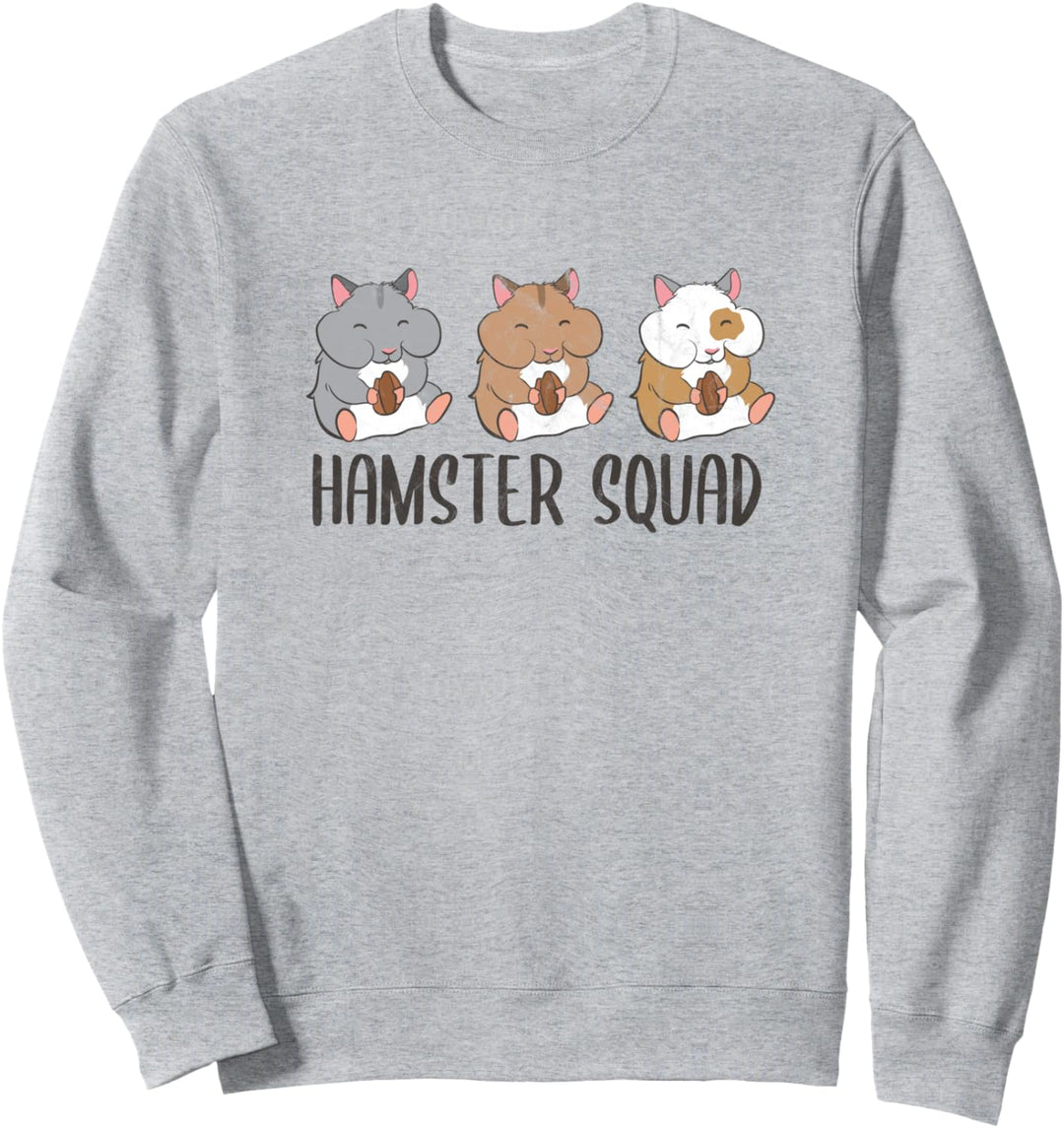 Hamster Squad Lustiger Hamster Ironie Team Sweatshirt