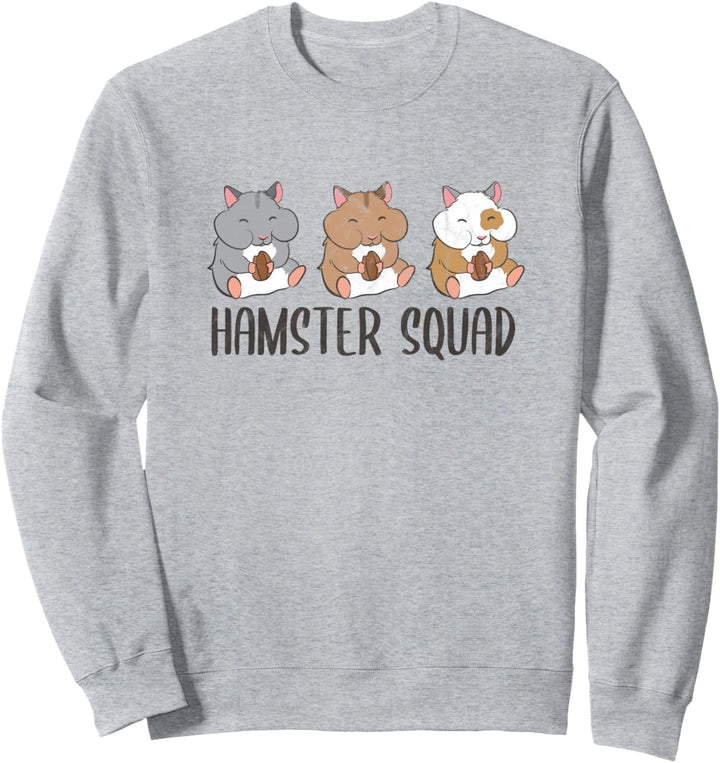 Hamster Squad Lustiger Hamster Ironie Team Sweatshirt
