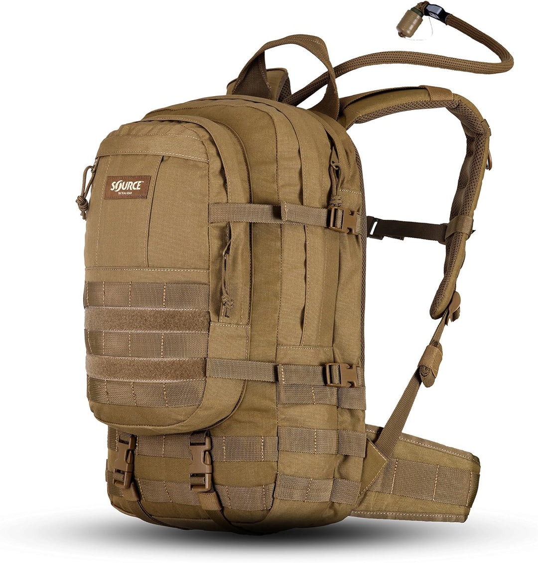 Source Assault Trinkrucksack 20 L + 3 L Coyote, 20 L + 3 L Coyote