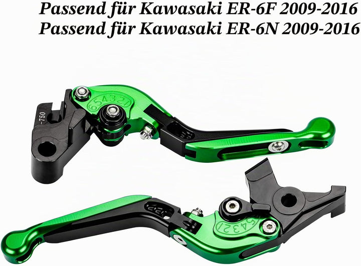 psler Motorrad Bremshebel Kupplungshebel, 1 Paar Hebel Länge 185 mm / 7,28 Zoll Kupplungs und Bremsm