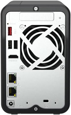 QNAP TS-264-8G-US Hochleistungs-Desktop-NAS mit Intel Celeron Quad-Core-Prozessor, M.2 PCIe Slots un