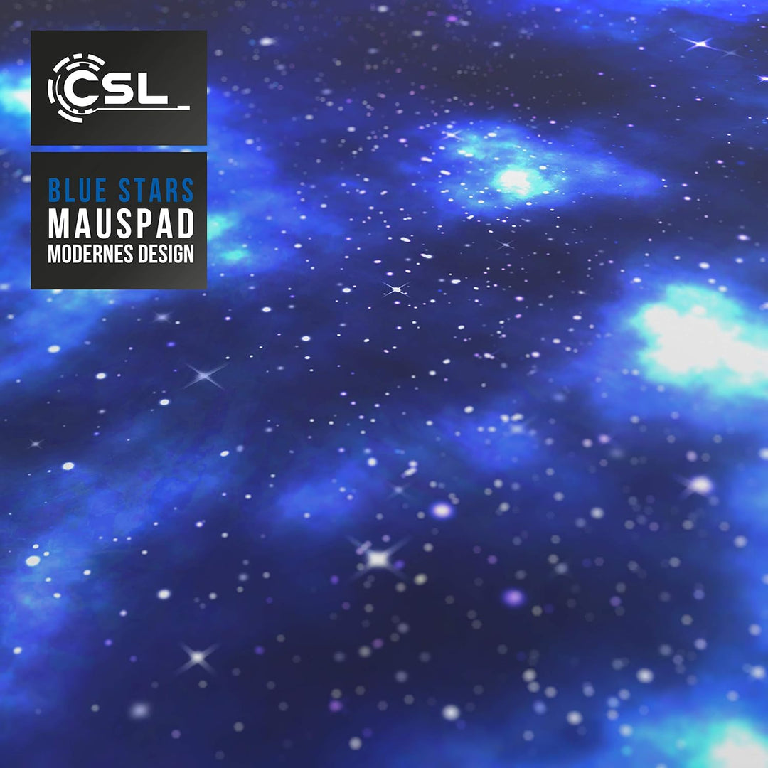 CSL - XXL Mauspad Gaming 900x400 mm - XXL Mousepad gross mit Motiv - Tischunterlage Large Size - ver