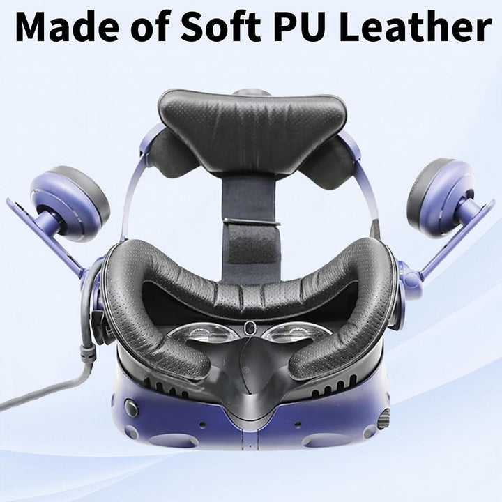 TamBee HTC Vive Pro Gesichts-Schaumstoff- für HTC Vive Pro VR PU-Leder Gesichtspad (Face Foam 2 Stüc