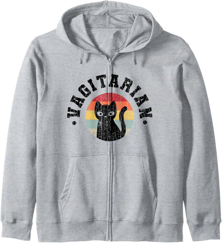 Vagitarisches Geschenk LGBT Lesbisch Erwachsene Humor Kapuzenjacke