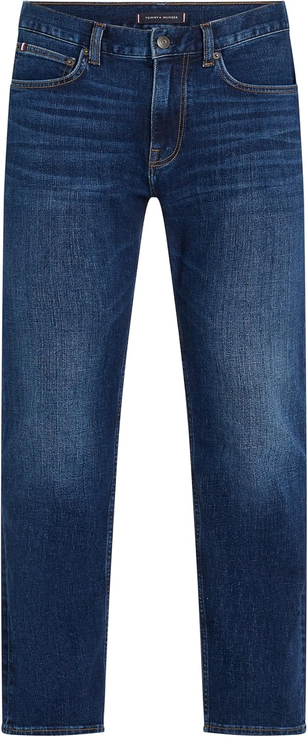 Tommy Hilfiger Herren Jeanshosen 35W / 32L Denim (Dark Blue), 35W / 32L Denim (Dark Blue)