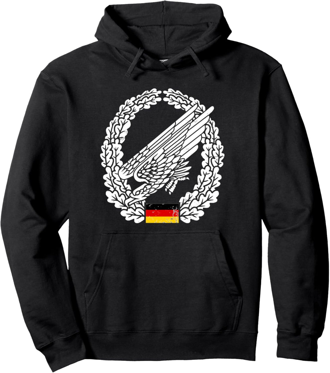 Fallschirmjäger Bundeswehr Berufssoldat Geschenk Pullover Hoodie
