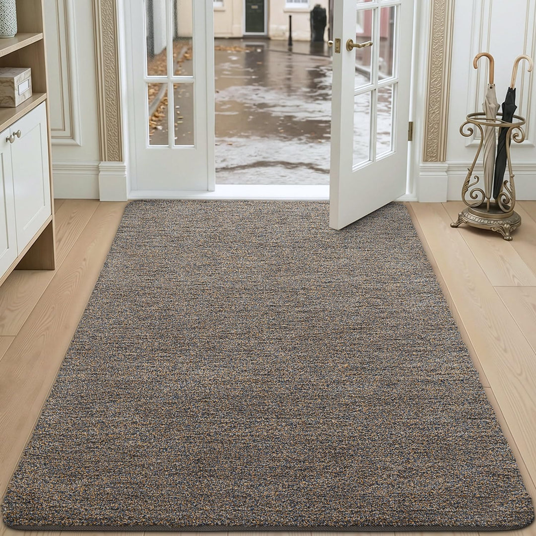 DEXI Fussmatte Innen 120 x 180 cm, rutschfeste Schmutzfangmatte, Maschinenwaschbare Fussmatte, Saugs