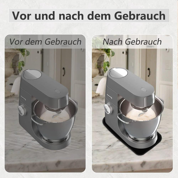 Verschiebbare Unterlage Gleitmatte für Kenwood Chef XL Titanium Küchenmaschine - Nylon Gleitbrett Ma