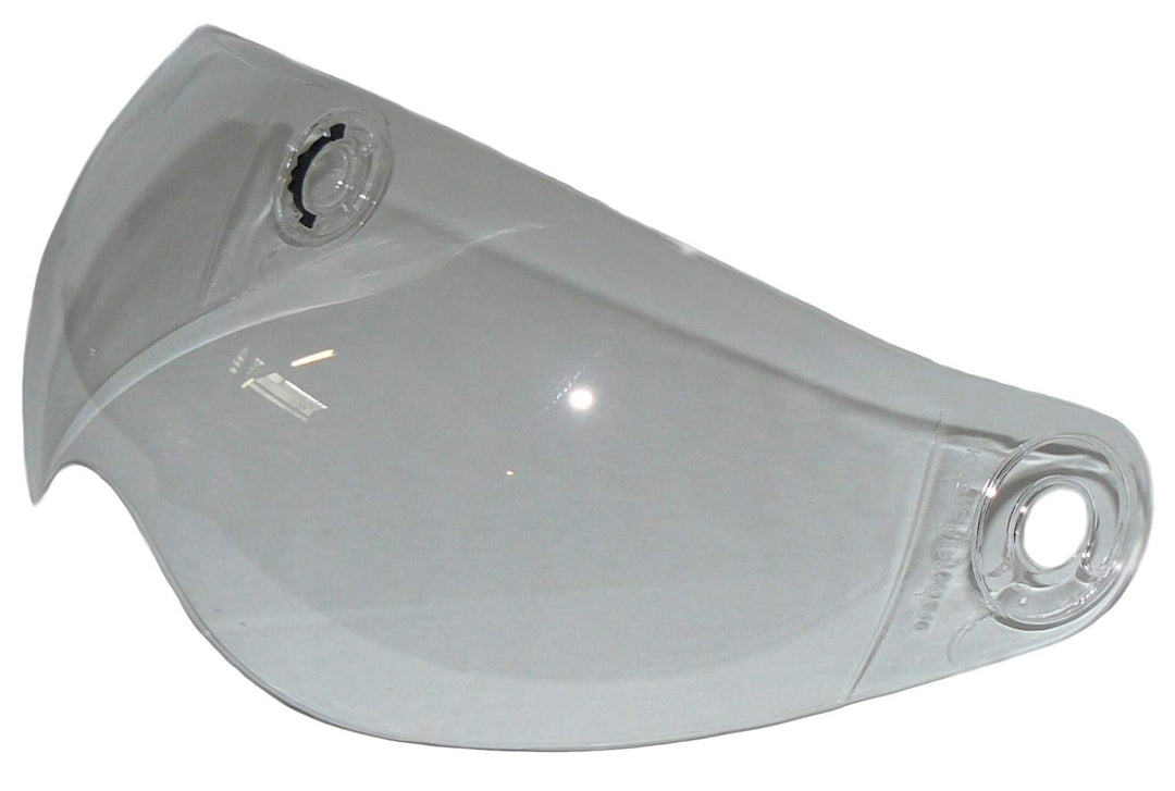 protectWEAR Getöntes Ersatzvisier für Motorradjethelm H710 Passend für alle Helmgrössen Transparent,