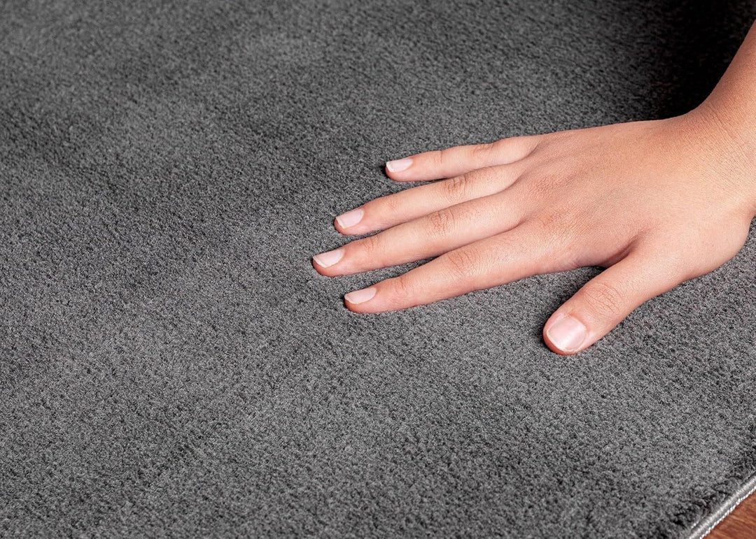 the carpet Relax – Superweiches Badezimmerteppich, Flauschige Badematte in Felloptik, rutschfest & W