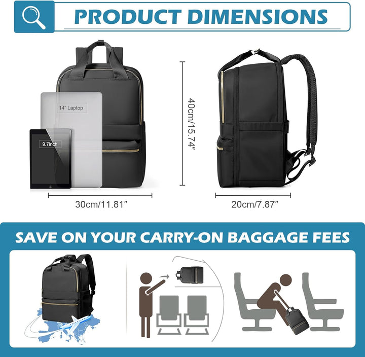Handgepäck Rucksack 40x30x20 Ryanair Reiserucksack Handgepäck 40x30x20 Flugzeug Laptop Rucksack Herr